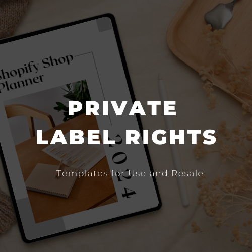Private Label Rights (PLR)